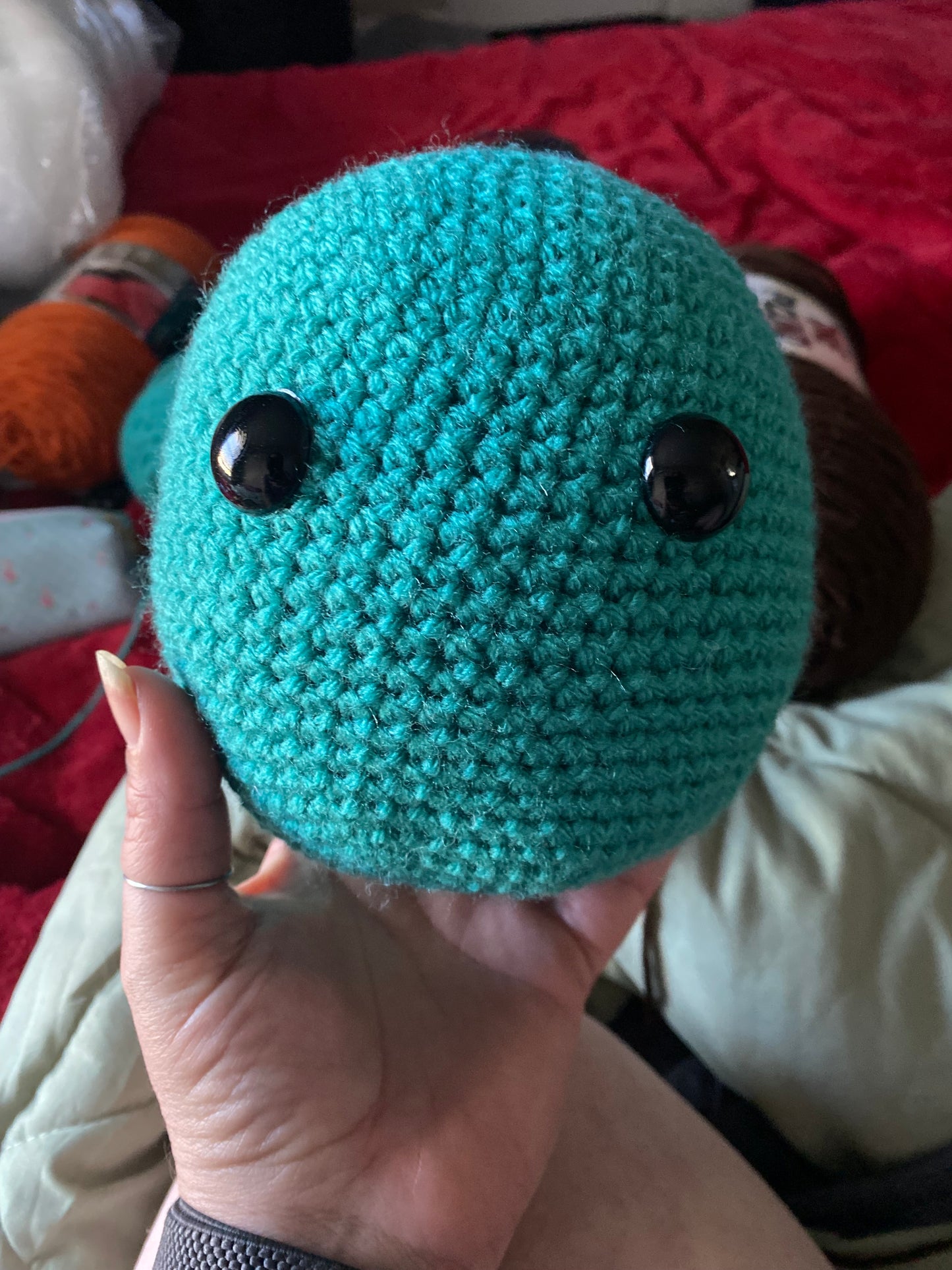 Custom handmade crochet lovey