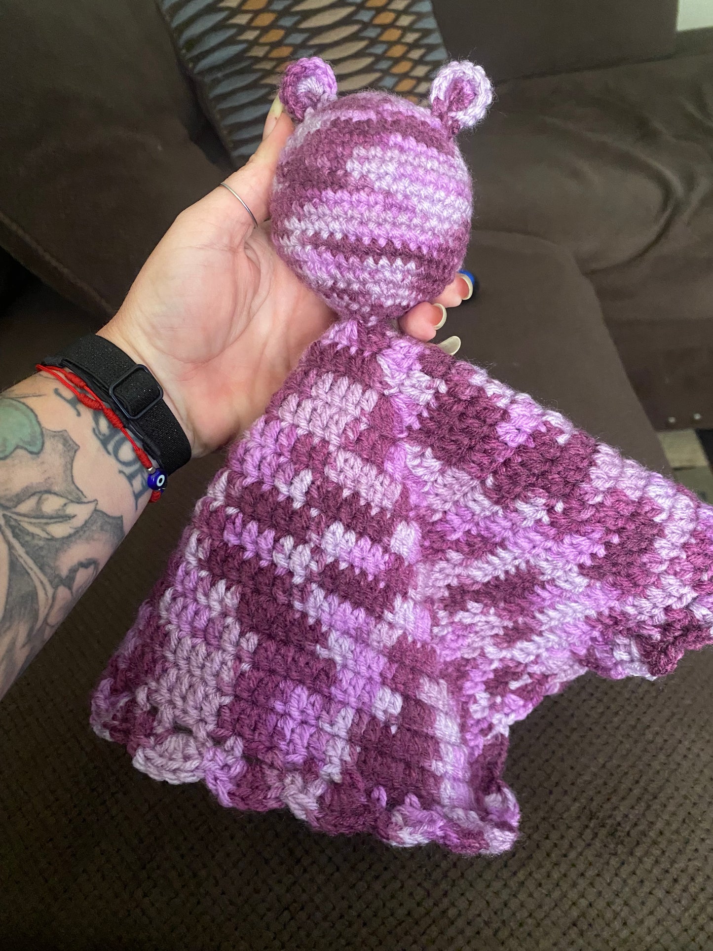 Custom handmade crochet lovey